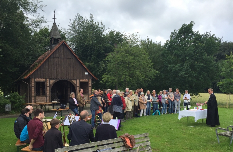 Baumbergegottesdienst an der Bruder-Klaus-Kapelle, Havixbeck