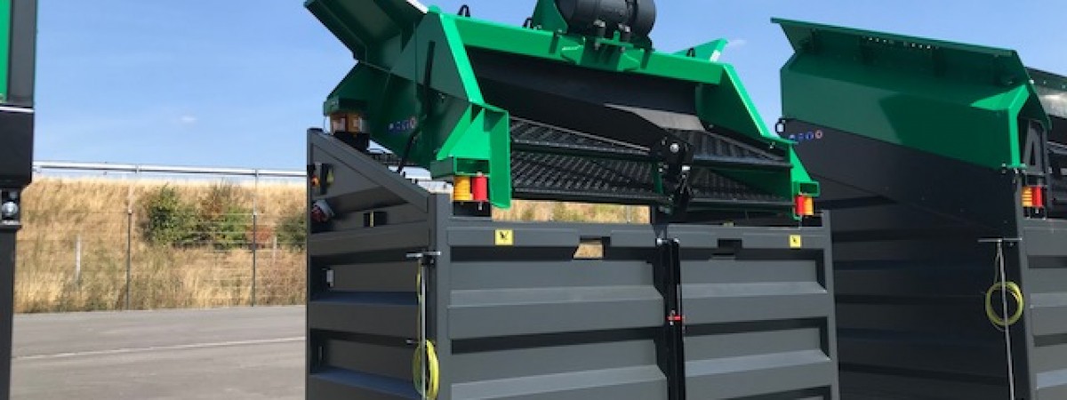 Flachdecksieb SieMaRo FD2020 Doppeldeck 3 Fraktionen Flachdecksieb SieMaRo FD2020 Doppeldeck 3 Fraktionen