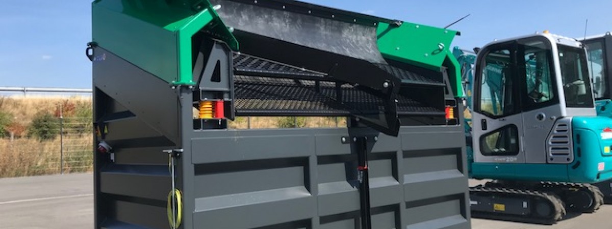 Flachdecksieb SieMaRo FD2036 Doppeldeck 3 Fraktionen Flachdecksieb SieMaRo FD2036 Doppeldeck 3 Fraktionen