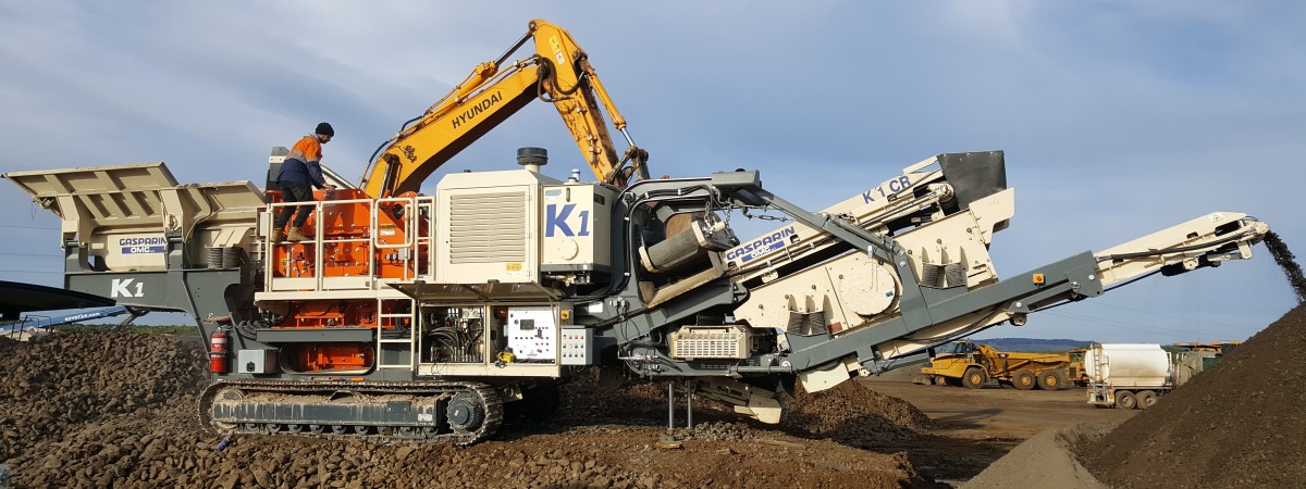 K1R Prallmühle mit Überkornrückführung 35 To K1R Prallmühle mit Überkornrückführung 35 To