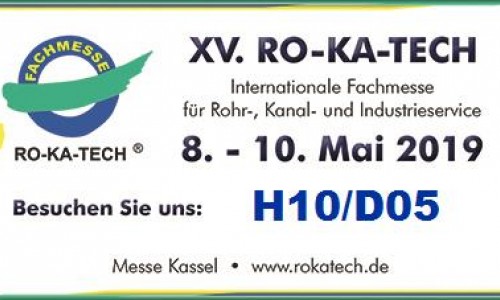 Besuchen Sie uns auf der RO-KA-TECH in Kassel.