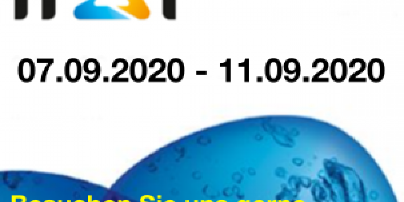 IFAT wird verschoben - neuer Termin im September 2020